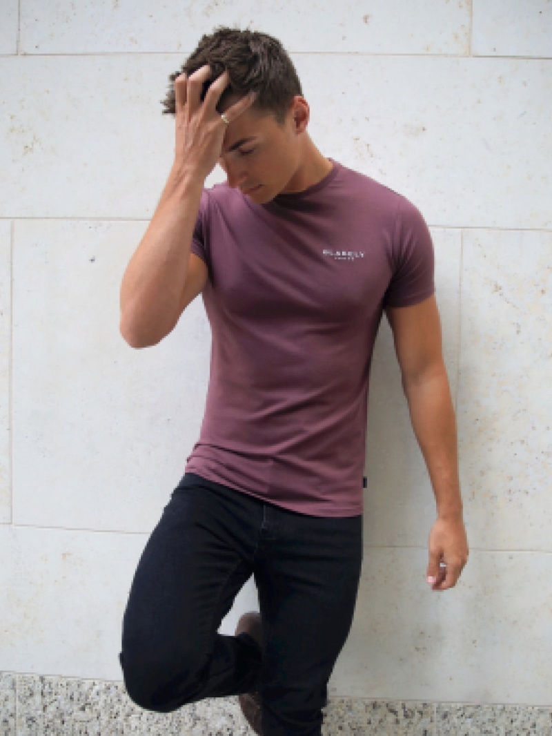 Blakely Universal T-Shirt Burgundy | 319-QGMEOJ