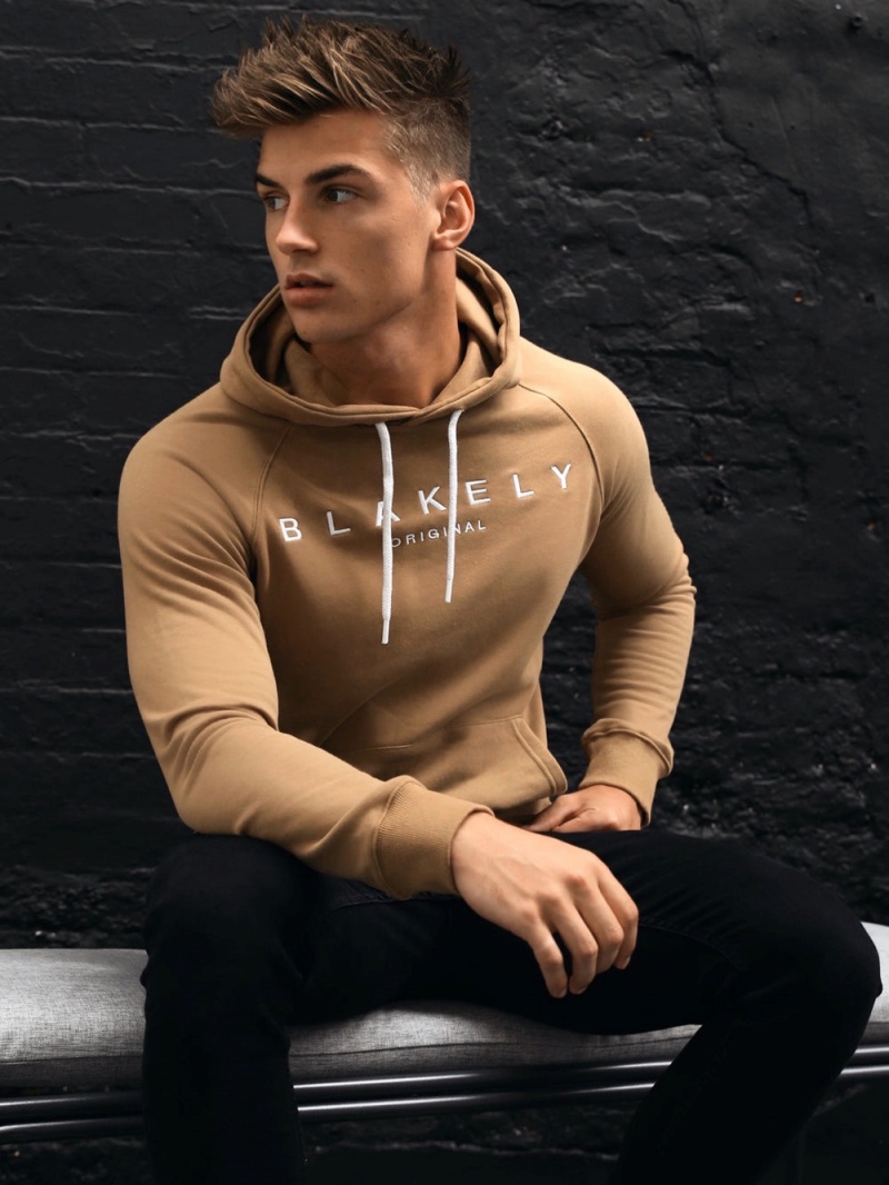 Blakely Varamero Hoodie Golden | 307-TUNOCA