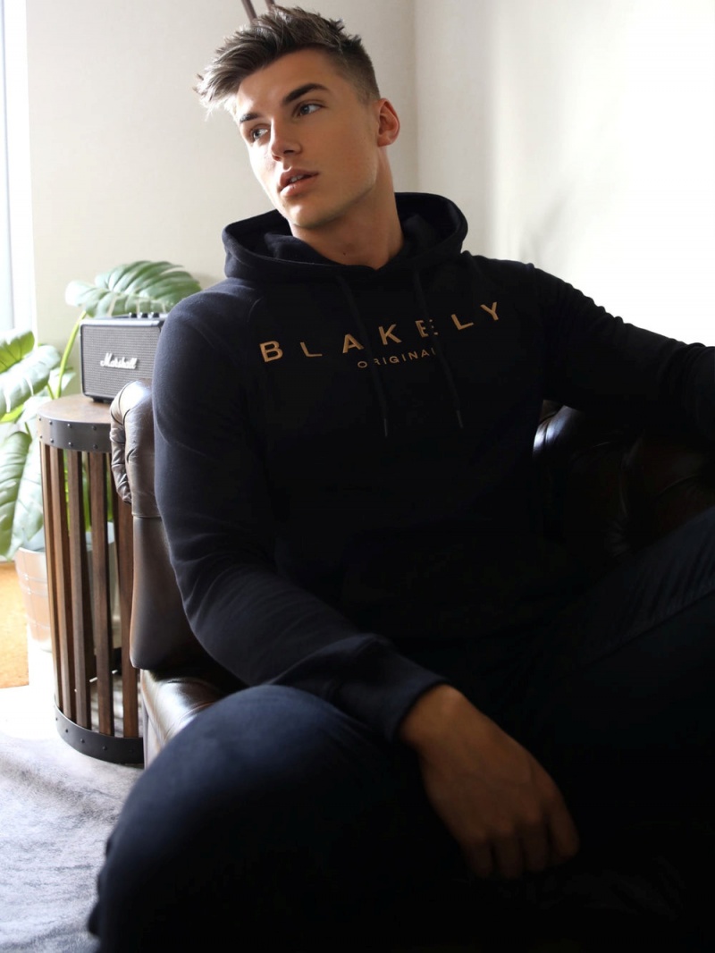 Blakely Vatolla Hoodie Black | 408-GIROSC