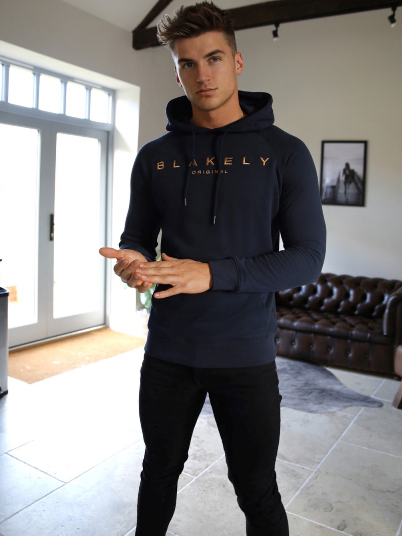 Blakely Vatolla Hoodie Navy | 196-WIMRSB