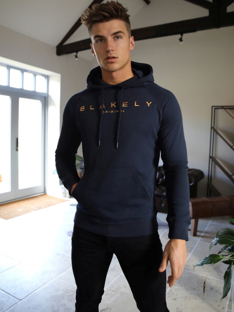 Blakely Vatolla Hoodie Navy | 196-WIMRSB