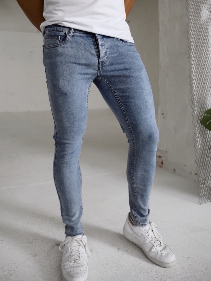 Blakely Vol. 7 Skinny Jeans Light Blue | 156-UKNIVC