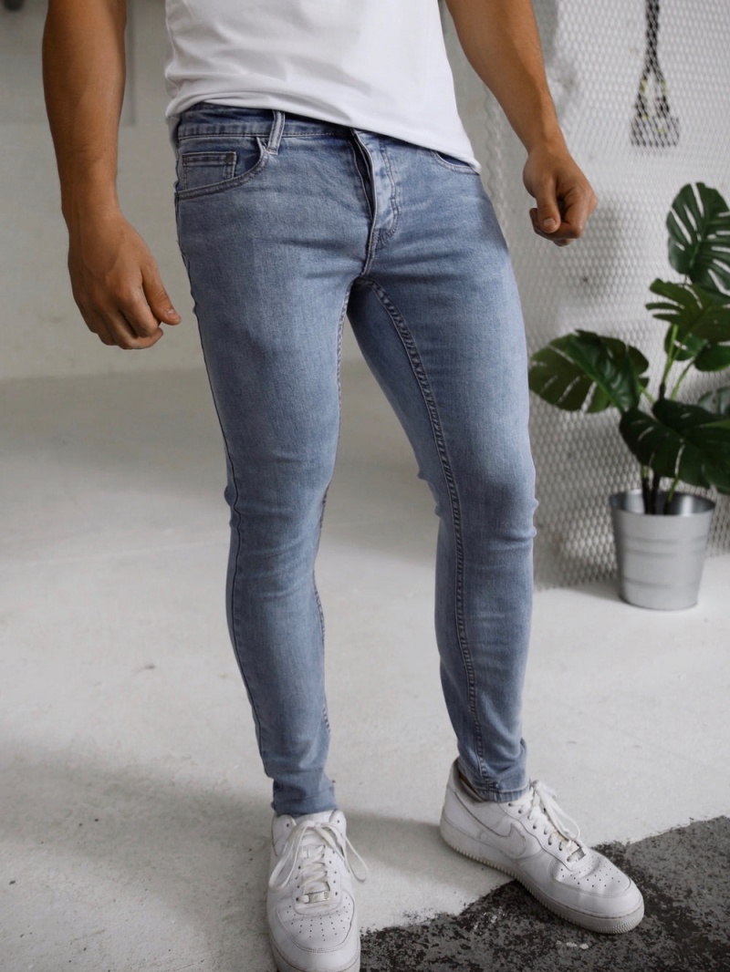 Blakely Vol. 7 Skinny Jeans Light Blue | 156-UKNIVC