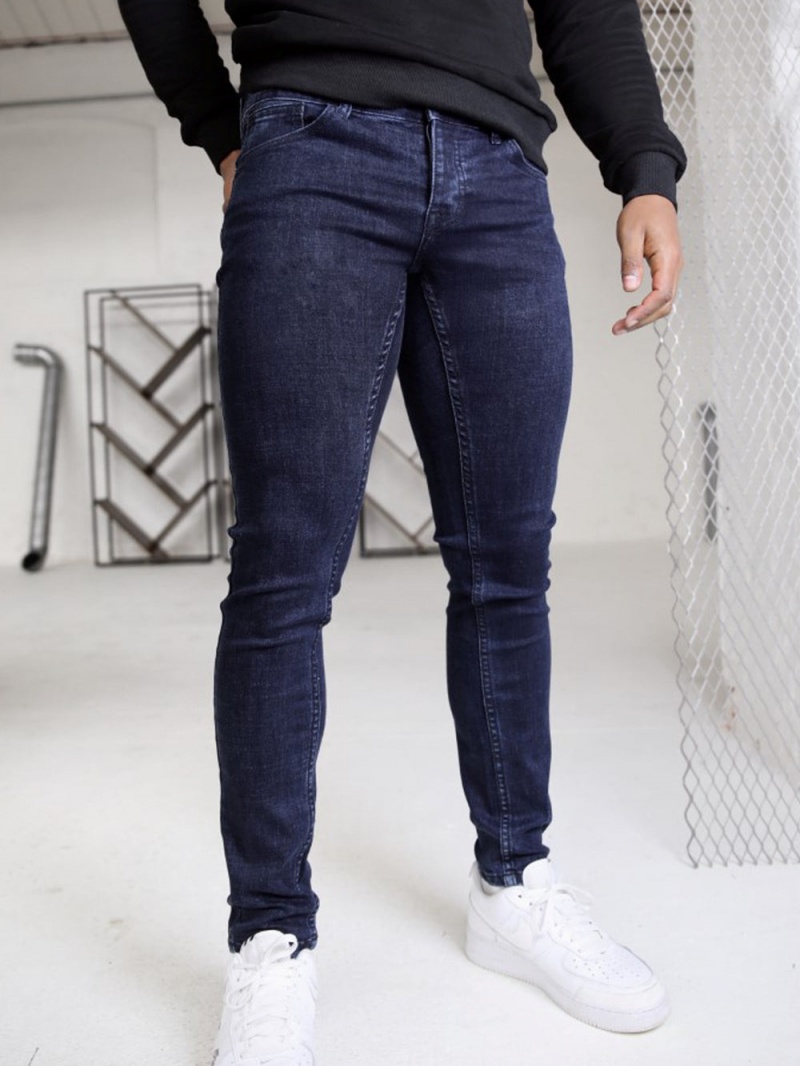 Blakely Vol. 7 Skinny Jeans Navy | 836-WIPNKJ