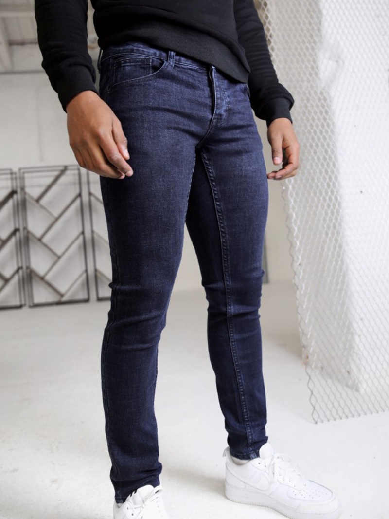 Blakely Vol. 7 Skinny Jeans Navy | 836-WIPNKJ