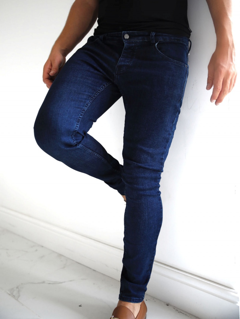 Blakely Vol. 7 Skinny Jeans Navy | 836-WIPNKJ