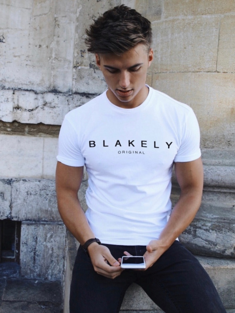 Blakely Whitestone T-Shirt White | 028-DCIBAT