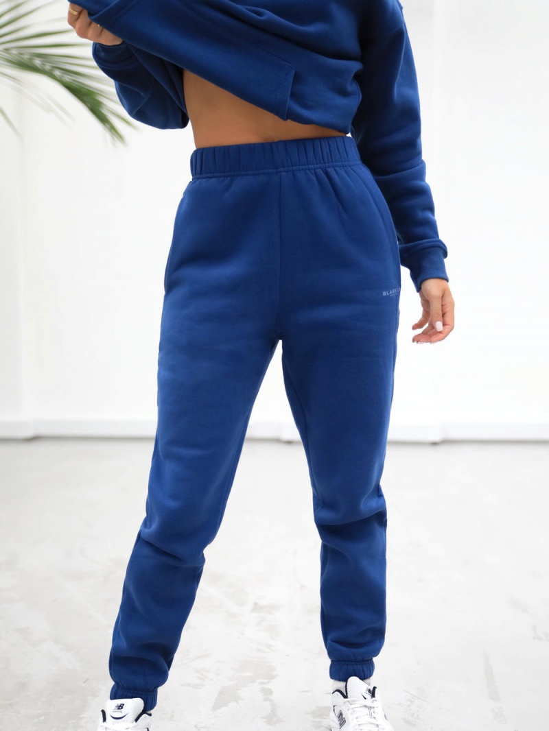 Blakely Women’s Sports Club Sweatpants Vintage Blue | 643-ORHKEN